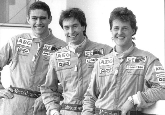 Image: Junior team Wendlinger, Frentzen, Schumacher - 50 years of Sauber Motorsport