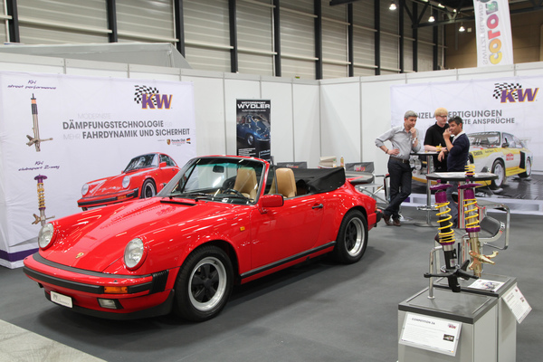 Image: KW shows suspension components for the Porsche 911 G-model - Swiss Classic World Lucerne 2017