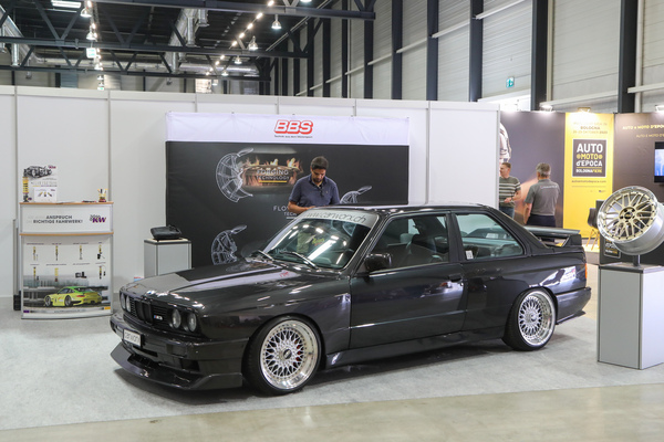 KW shows a BMW M3 and BBS wheels - Swiss Classic World Lucerne 2023
