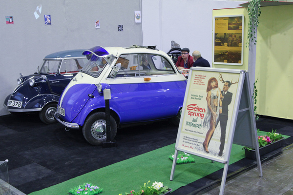 Kabinenroller bereit für den Seitensprung auf Italienisch - Techno Classica Essen 2018