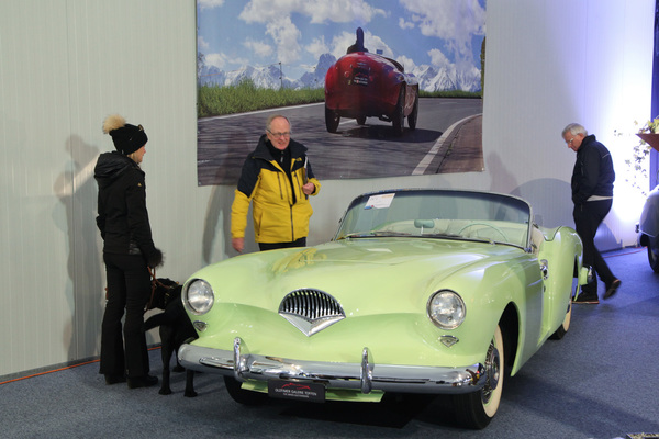 Kaiser Darrin (1954) - Lot 141 - wurde für CHF 70'000 zugeschlagen - Oldtimer Galerie Gstaad Versteigerung 2018
