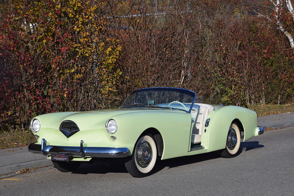 Kaiser Darrin (1954) - gemeldet als Lot 141 an der Versteigerung der Oldtimer Galerie in Gstaad am 29. Dezember 2018