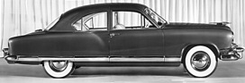 Kaiser Deluxe Club Coupe (1951) - die zweitürige Variante war weniger beliebt als der Viertürer
