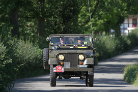 Kaiser Jeep CJ5 (1966) - an der OCC Jungfrau-Rallye 2016