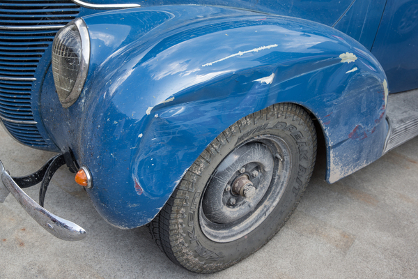 Kampfspuren - Ankunft in Luzern - Peking to Paris Motor Challenge 2025