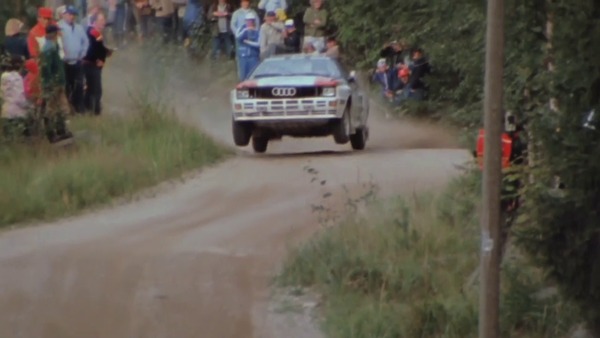 Kapitel Marathon Sprint - Standbild aus dem Film "Quattro Jahre" von Helmut Deimel
