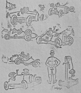 Bild: Karikatur von Autos mit mehr als 4 Rädern