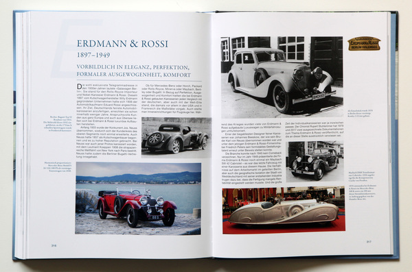 Karosseriebauer Erdmann & Rossi - Buch "Vergessene Autos - Erloschene deutsche Marken"