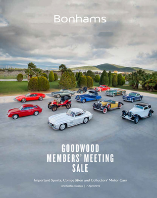 Katalog Bonhams Goodwood Members Meeting Versteigerung 2019