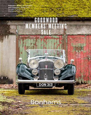 Katalog Bonhams Goodwood Members Meeting Versteigerung vom 18. März 2018