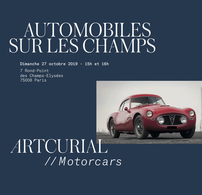 Katalog-Deckblatt der Artcurial Versteigerung "Sur les Champs" 2019