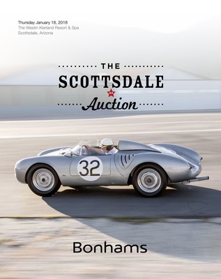 Katalog-Titelblatt der Bonhams Versteigerung von Scottsdale am 18. Januar 2018