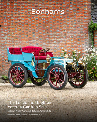 Bild: Katalog der Bonhams London to Brighton Run Versteigerung am 1. November 2019