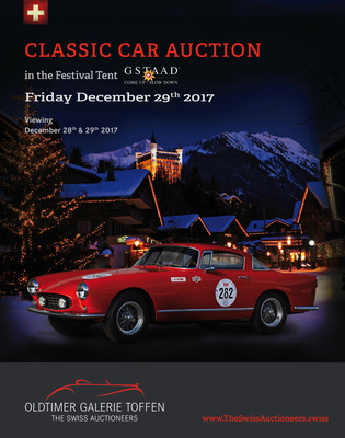 Bild: Katalog der Versteigerung der Oldtimer Galerie in Gstaad am 29. Dezember 2017