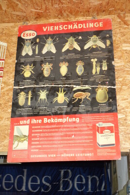 Kaum zu glauben, aber Esso bot einst auch Mittel zur Schädlingsbekämpfung an – Zu Besuch in der Sammlung Hilker