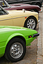 Image: Wedge shape of the seventies - Fiat X 1/9 in green - OSMT Train September 2015
