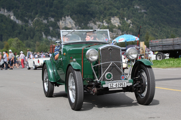 Kein MG und auch kein Singer, nein, das ist ein Wolseley - British Car Meeting Mollis 2017