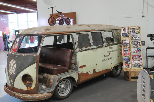 This VW station wagon is not a restoration object in the narrower sense - Swiss Classic World Lucerne 2023