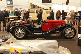 Kein Youngtimer - Bugatti 55 Roadster von 1931 (Bremen Classic Motorshow 2018)