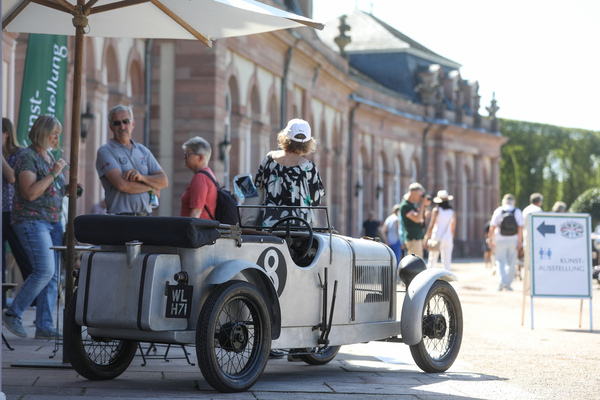 Kein richtiges Auto, sondern Kunst - 19. ASC Classic-Gala Schwetzingen 2023