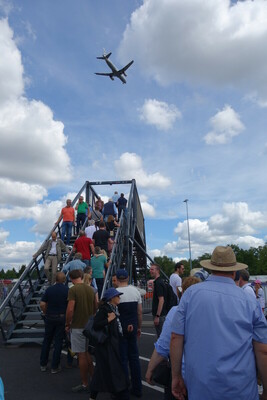 Keine Angst, der landet nebenan – Classic Days Düsseldorf 2022
