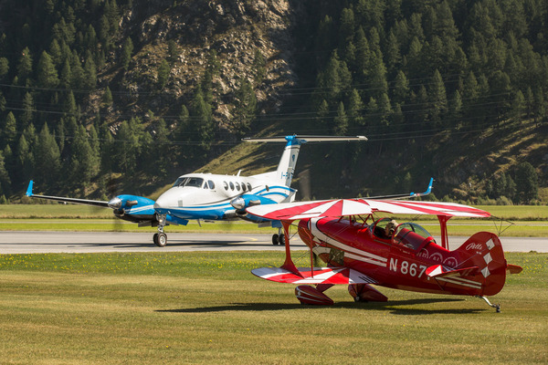 Bild Keine halb Tonne schwer ist dieser Doppeldecker von Nils Hagender - Kilomètre Lancé 2023