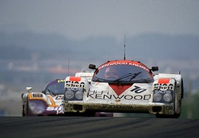 Kenwood Kremer Racing Porsche 962CK6 in Le Mans 1988