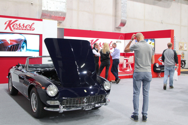 Bild: Kessel Classic mit schönem Ferrari 275 Cabriolet - Swiss Classic World Luzern 2019