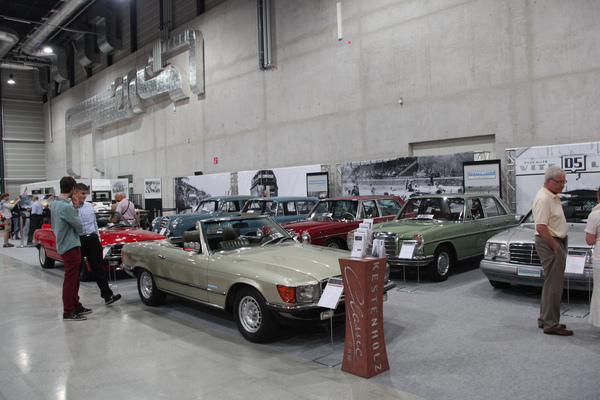 Kestenholz Classic with a wide selection of Mercedes - Swiss Classic World 2014
