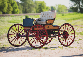 Kiblinger Model D High-Wheel Runabout (1907) - angeboten als Lot 264 an der RM/Sotheby's Versteigerung in Hershey am 10./11. Oktober 2019