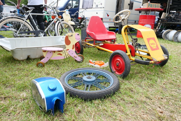 Kindheitstraum: Kettcar mit Luftreifen – Bockhorner Oldtimermarkt 2024
