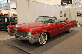 King of the Kilopreis -unrestauriert-perfekter Cadillac de Ville Convertible von 1965, mit rund 45'000 Euro nicht zu teuer (Bremen Classic Motorshow 2018)