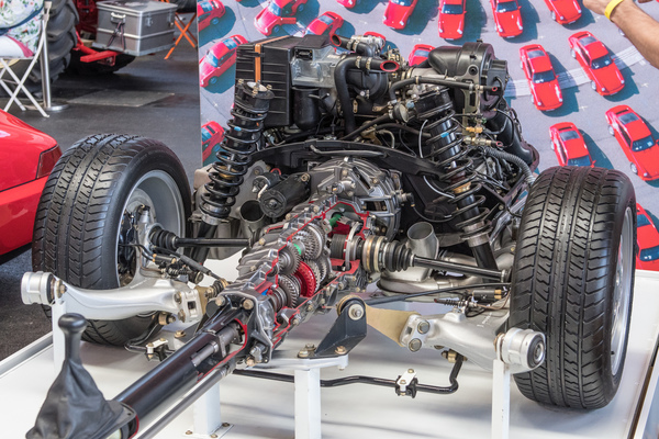 Klare Sicht ins Getriebe - Motorworld Classics Bodensee 2018