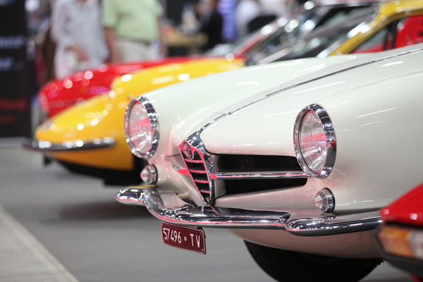Klassiker aus Mailand - Alfa Romeo Giulietta SS bei Ruote da sogno - Swiss Classic World Luzern 2018