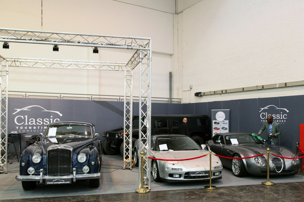 Klassiker aus unterschiedlichen Epochen - Bentley, Honda NSX, Wiesmann Roadster - Techno Classica Essen 2018