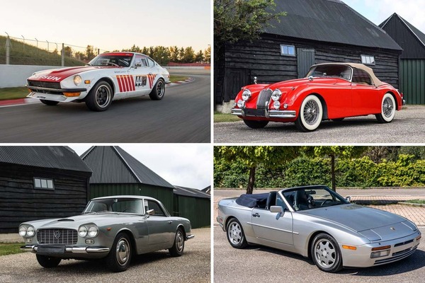 Image: Classic cars from four countries by Datsun, Jaguar, Lancia and Porsche - on offer at the Catawiki premium auction until October 9, 2022