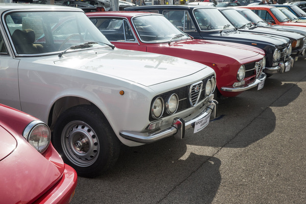 Klassiker von Alfa Romeo in Reih' und Glied - Auto e Moto d'Epoca 2022
