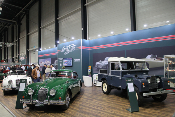 Klassiker von Jaguar und Land Rover bei Emil Frey Classics - Swiss Classic World Luzern 2019