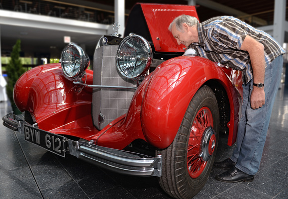 Image: Klassikwelt Bodensee - Impressions 2013 - Mercedes Benz 500 K Cabriolet C from 1935