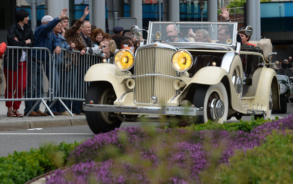 Klassikwelt Bodensee - Maybach at the classic car parade