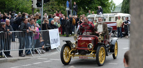 Klassikwelt Bodensee - Stanley Steamer an der Klassiker-Parade