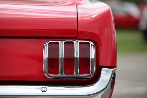 Klassische Mustang-Rückleuchten - Mustang & Shelby Meeting 2017 in Zug