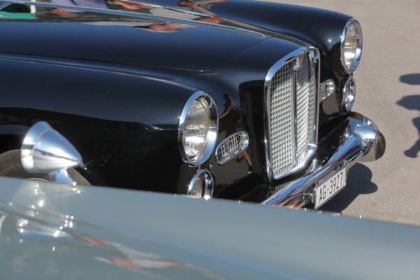 Klassischer Alvis-Nachkriegskühler - British Car Meeting BCM in Mollis 2019