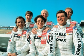 Klaus Ludwig, Bernd Schneider, Ellen Lohr, Kurt Thiim, Roland Asch und Jörg van Ommen (1994)