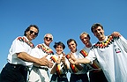 Klaus Ludwig, Kurt Thiim, Ellen Lohr, Roland Asch, Jörg van Ommen und Bernd Schneider (1994)
