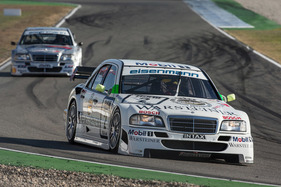 Klaus Ludwig gewinnt das letzte Rennen der Saison in der Mercedes-Benz C-Klasse (1996) - Tourenwagen Classics Hockenheimring 13./14. Oktober 2018