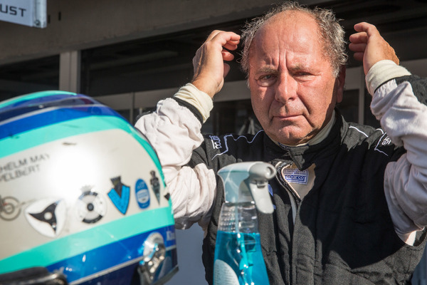 Klaus Ludwig konzentriert - Tourenwagen Classics Hockenheimring 13./14. Oktober 2018