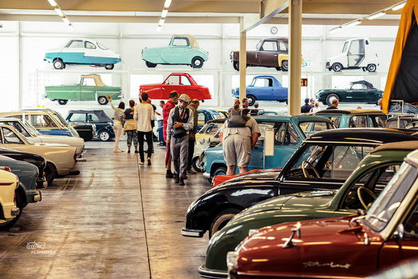 Image: Small and micro cars find a home in the PS.Depot small car area. And enthusiastic visitors.