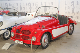 Kleinschnittger F125 Roadster (1954) - Cabriolet aus Deutschland, 122 cm3 - Microcars-Sonderschau Pantheon 2022/2023
