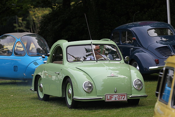 Kleinstfahrzeuge anlässlich des Concorso d'Eleganza Villa d'Este 2012 in der Villa d'Erba - Kleinstfahrzeuge kamen in der Villa d'Erba gross heraus